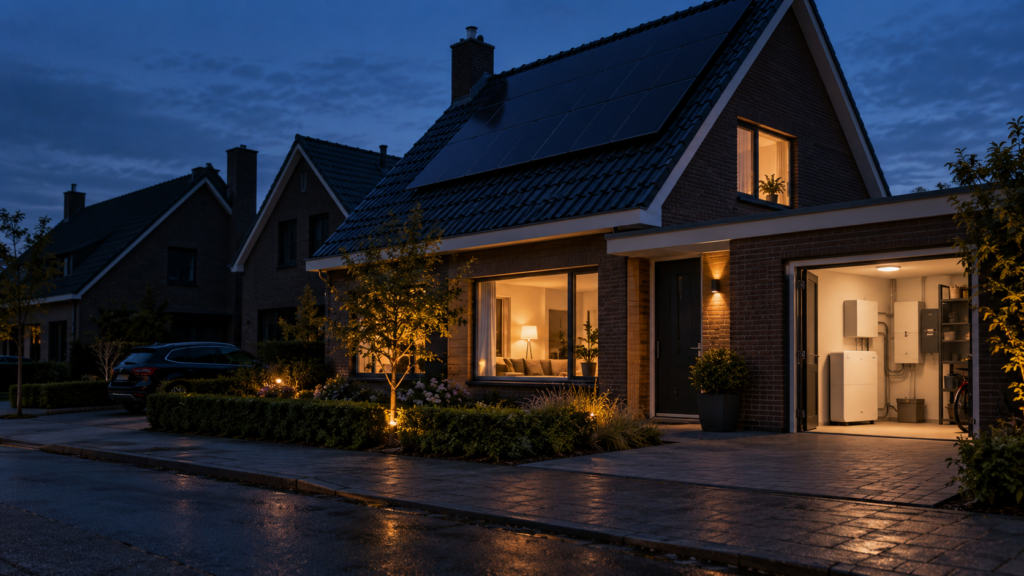 Kan een thuisbatterij noodstroom leveren tijdens een stroomstoring?